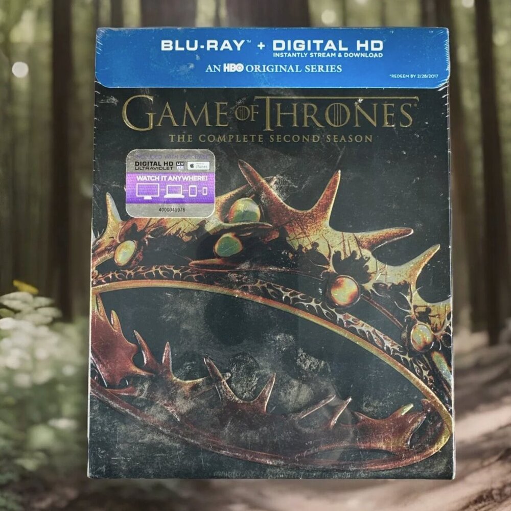 Game of Thrones The Complete Second Season Blu-ray NEW IN PLASTIC (NIP)